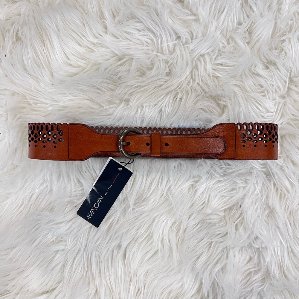 NEW Marc Cain Brown Leather Belt - size 6